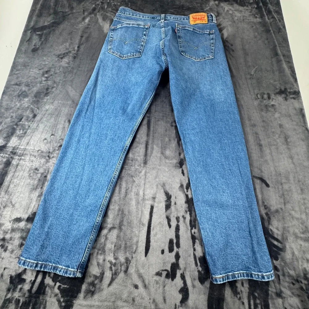 Levi's 505 Regular Fit Jeans Mens 36x32 Blue Straight Leg Denim 00505-2601